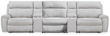 Load image into Gallery viewer, Social Pointe Reclining Sectional with Storage Consoles
