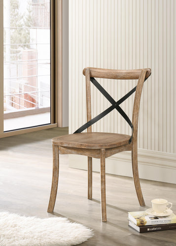 Kendric Rustic Oak Side Chair