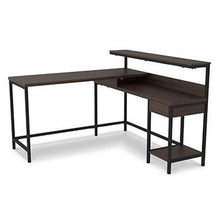 Load image into Gallery viewer, Camiburg Home Office L-Desk with Storage