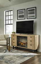 Load image into Gallery viewer, Freslowe TV Stand with Electric Fireplace