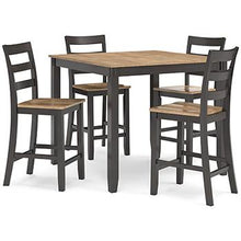 Load image into Gallery viewer, Gesthaven Counter Height Dining Table and 4 Barstools (Set of 5)