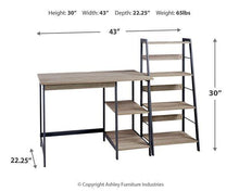 Load image into Gallery viewer, Soho Home Office Desk and Shelf