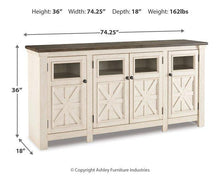 Load image into Gallery viewer, Bolanburg 74&quot; TV Stand