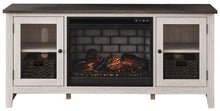 Load image into Gallery viewer, Dorrinson 60&quot; TV Stand with Electric Fireplace image