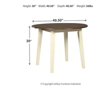 Load image into Gallery viewer, Woodanville Dining Drop Leaf Table