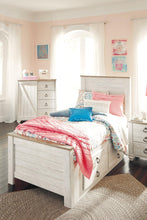 Load image into Gallery viewer, Willowton Bed with 2 Storage Drawers