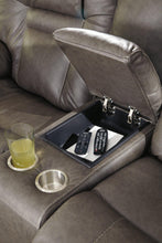 Load image into Gallery viewer, Wurstrow Power Reclining Loveseat with Console