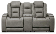 Load image into Gallery viewer, The Man-Den Power Reclining Loveseat with Console image