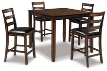 Load image into Gallery viewer, Coviar Counter Height Dining Table and Bar Stools (Set of 5) image