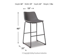 Load image into Gallery viewer, Centiar Pub Height Bar Stool