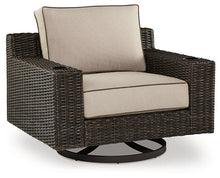 Load image into Gallery viewer, Coastline Bay Outdoor Swivel Lounge with Cushion image