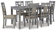 Load image into Gallery viewer, Jayemyer Dining Table and Chairs (Set of 7) image