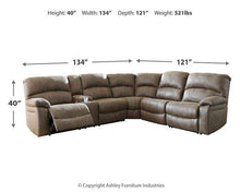 Load image into Gallery viewer, Segburg Power Reclining Sectional