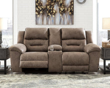 Load image into Gallery viewer, Stoneland Power Reclining Loveseat with Console