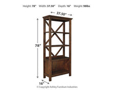 Load image into Gallery viewer, Baldridge 75&quot; Bookcase