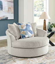 Load image into Gallery viewer, Maxon Place Oversized Swivel Accent Chair