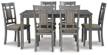 Load image into Gallery viewer, Jayemyer Dining Table and Chairs (Set of 7)