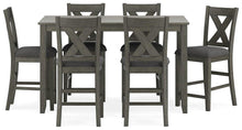 Load image into Gallery viewer, Caitbrook Counter Height Dining Table and Bar Stools (Set of 7)