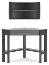 Load image into Gallery viewer, Otaska Home Office Corner Desk with Bookcase