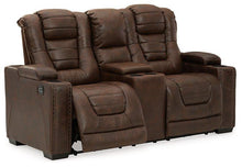 Load image into Gallery viewer, Owner&#39;s Box Power Reclining Loveseat with Console