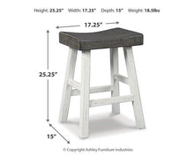 Load image into Gallery viewer, Glosco Counter Height Bar Stool