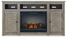 Load image into Gallery viewer, Moreshire 72&quot; TV Stand with Electric Fireplace