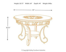 Load image into Gallery viewer, Glambrey Dining Table