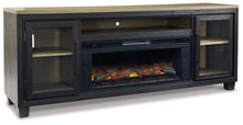 Load image into Gallery viewer, Foyland 83&quot; TV Stand with Electric Fireplace image