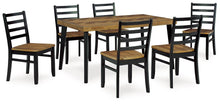 Load image into Gallery viewer, Blondon Dining Table and 6 Chairs (Set of 7) image