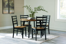 Load image into Gallery viewer, Blondon Dining Table and 4 Chairs (Set of 5)