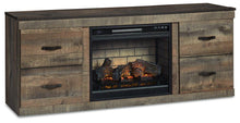 Load image into Gallery viewer, Trinell TV Stand with Electric Fireplace image