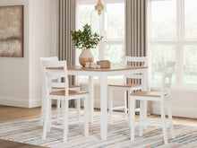 Load image into Gallery viewer, Gesthaven Counter Height Dining Table and 4 Barstools (Set of 5)