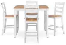 Load image into Gallery viewer, Gesthaven Counter Height Dining Table and 4 Barstools (Set of 5)