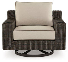 Load image into Gallery viewer, Coastline Bay Outdoor Swivel Lounge with Cushion