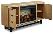 Load image into Gallery viewer, Freslowe TV Stand with Electric Fireplace