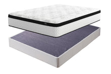 Load image into Gallery viewer, Chime 12 Inch Hybrid Mattress Set image