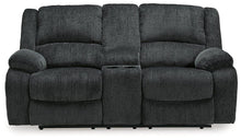 Load image into Gallery viewer, Draycoll Power Reclining Loveseat with Console image