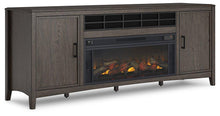 Load image into Gallery viewer, Montillan 84&quot; TV Stand with Electric Fireplace image