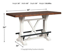 Load image into Gallery viewer, Valebeck Counter Height Dining Set