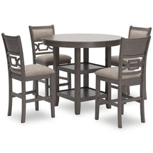 Load image into Gallery viewer, Wrenning Counter Height Dining Table and 4 Barstools (Set of 5) image