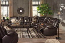 Load image into Gallery viewer, Vacherie Reclining Loveseat with Console