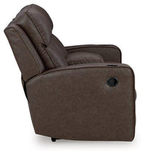 Load image into Gallery viewer, Lavenhorne Reclining Loveseat with Console