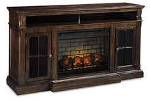 Load image into Gallery viewer, Roddinton 72&quot; TV Stand with Electric Fireplace image