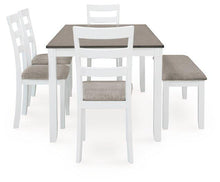 Load image into Gallery viewer, Stonehollow Dining Table and Chairs with Bench (Set of 6)