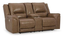 Load image into Gallery viewer, Trasimeno Power Reclining Loveseat with Console