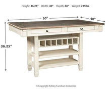 Load image into Gallery viewer, Bolanburg Counter Height Dining Table