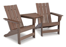 Load image into Gallery viewer, Emmeline Outdoor Adirondack Chairs with Tete-A-Tete Connector image