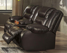 Load image into Gallery viewer, Vacherie Reclining Loveseat with Console