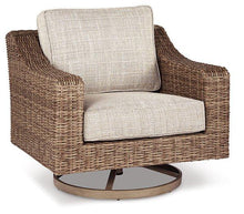 Load image into Gallery viewer, Beachcroft Outdoor Swivel Lounge with Cushion image