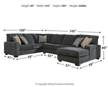 Load image into Gallery viewer, Tracling 3-Piece Sectional with Chaise